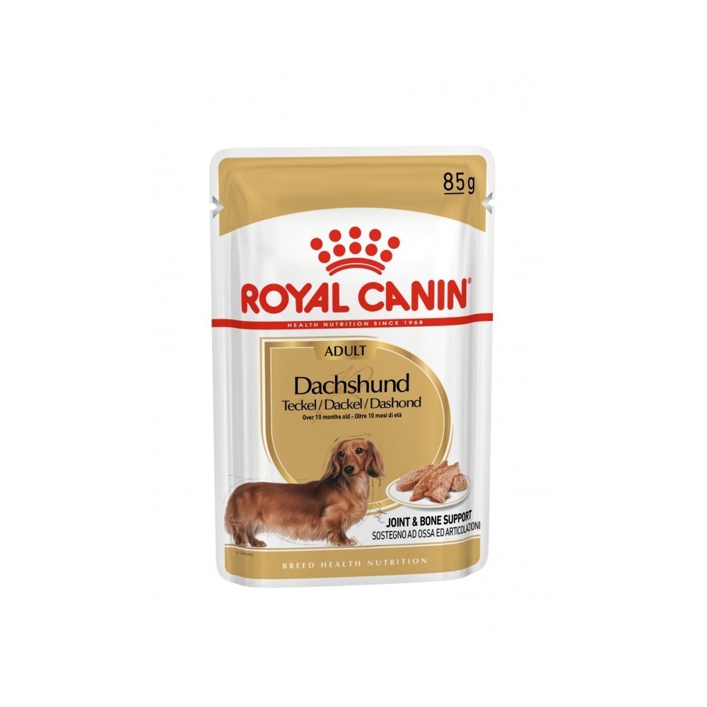 Royal Canin Dachshund Adult pasztet 85g mokra karma dla psów rasy jamnik