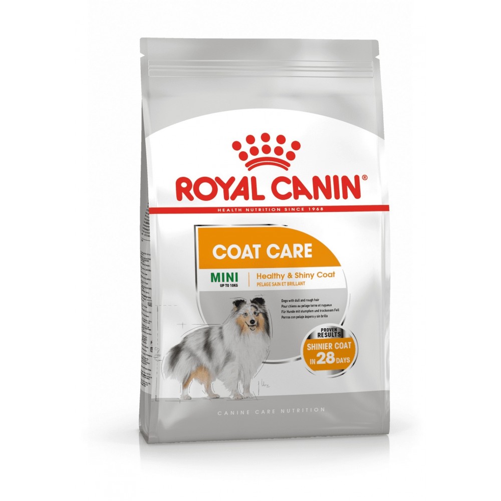 Royal Canin Mini Coat Care Adult 1kg małe rasy zdrowa i lśniąca sierść