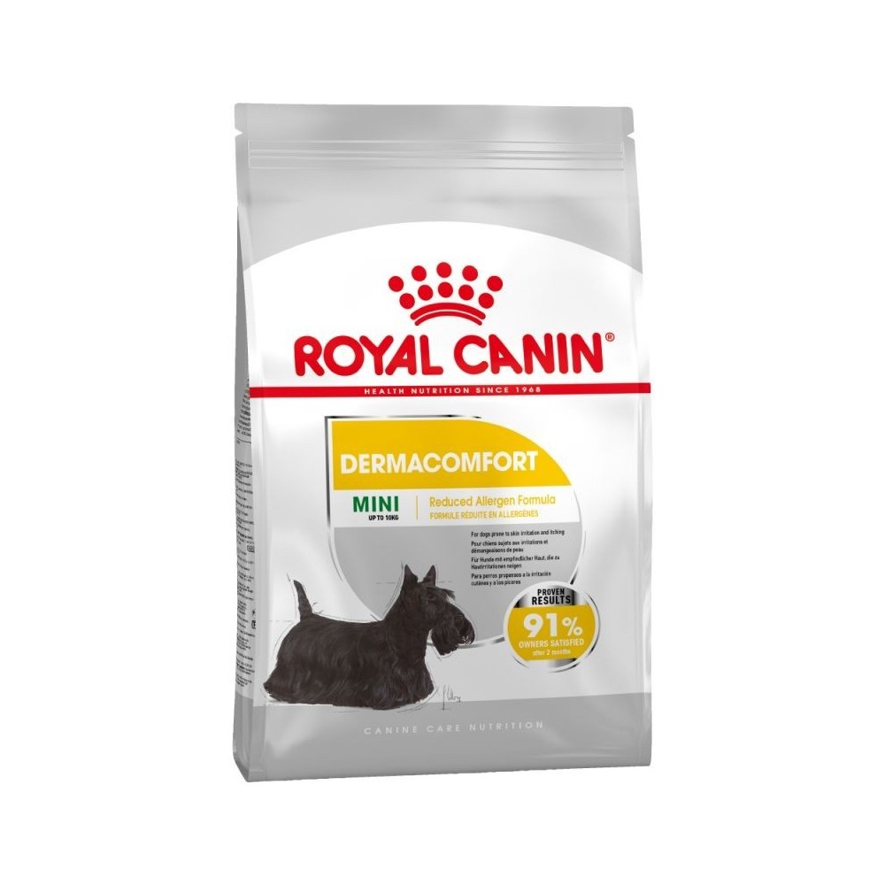 Royal Canin Mini Dermacomfort 3kg dla małych psów z problemami skórnymi