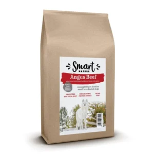 Smart Nature Dog Small Angus Beef 2kg 65% Mięsa Z Wołowiny Angus, Bez Zbóż, Bez Kurczaka, Superfoods, Naturalny Kolagen