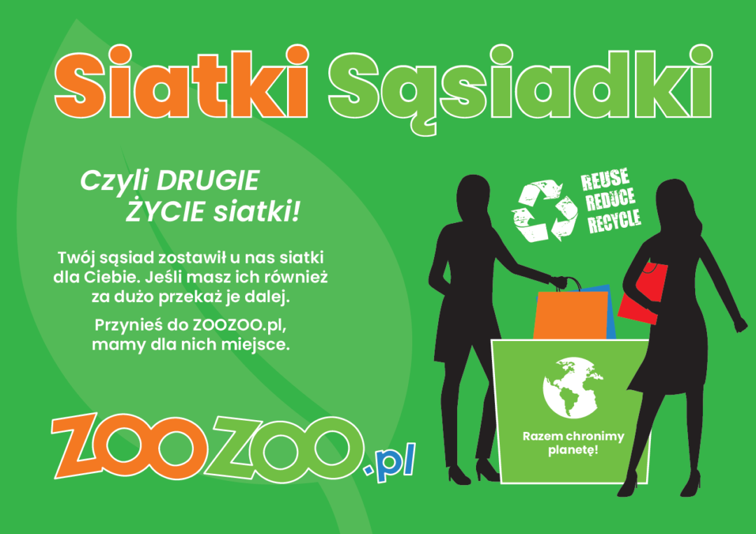 Siatki sąsiadki nasz pomysł na recycling toreb sklepowych. Bądź EKO