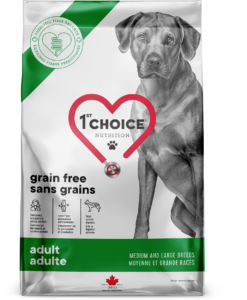 1st Choice Dog Vet Grain Free Medium and Large Breeds