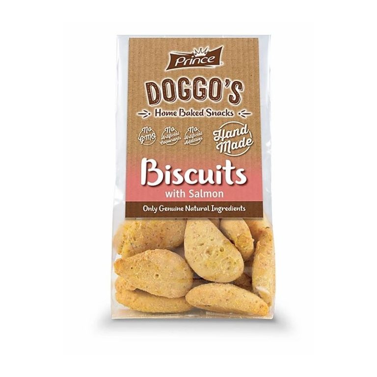 Prince DOGGOS Biscuits ciastka dla psów ŁOSOŚ